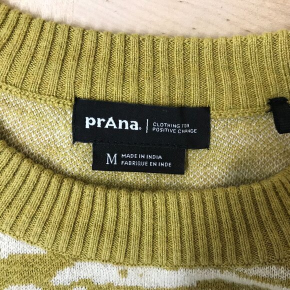 PRANA - WOMEN'S MEDIUM - GREEN LONG SLEEVE CREW NECK SWEATSHIRT - Picture 8 of 9